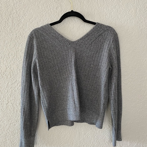 Abercrombie Gray Sweater - Picture 2 of 2